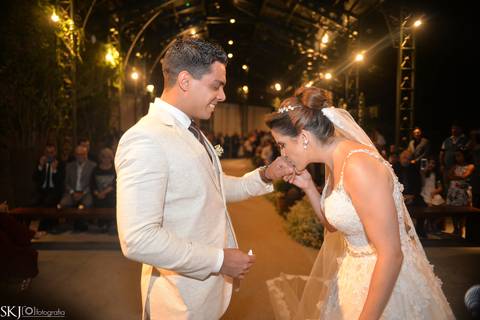 SKJ Fotografia - Making of noiva - Espaço Vdara'