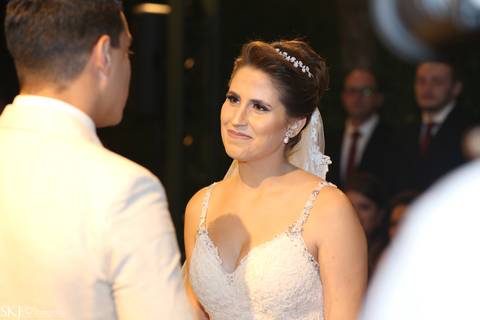 SKJ Fotografia - Making of noiva - Espaço Vdara'