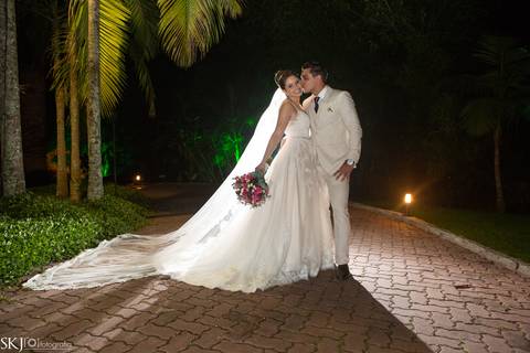 SKJ Fotografia - Making of noiva - Espaço Vdara'