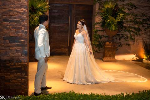 SKJ Fotografia - Making of noiva - Espaço Vdara'