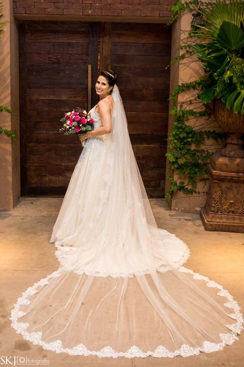 SKJ Fotografia - Making of noiva - Espaço Vdara'