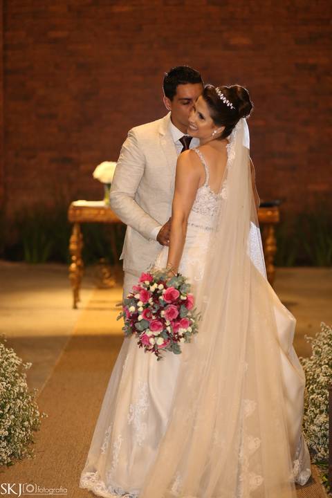 SKJ Fotografia - Making of noiva - Espaço Vdara'