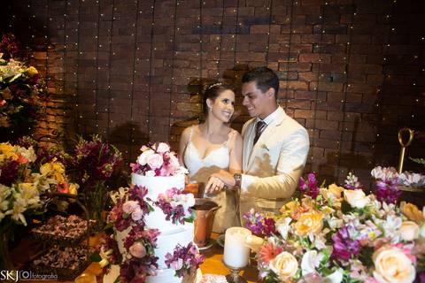 SKJ Fotografia - Making of noiva - Espaço Vdara'