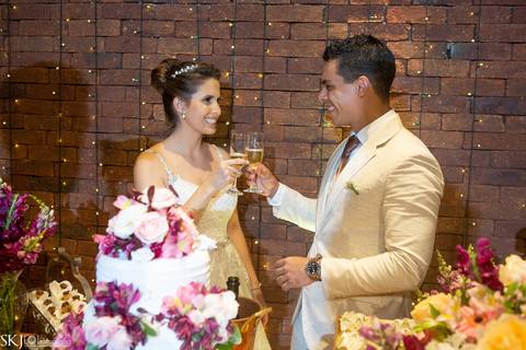 SKJ Fotografia - Making of noiva - Espaço Vdara'