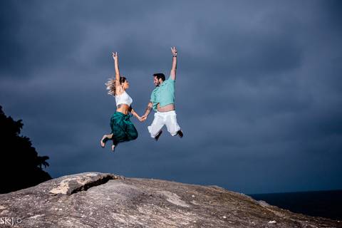 SKJ Fotografia Pré Wedding  Guarujá - SP'
