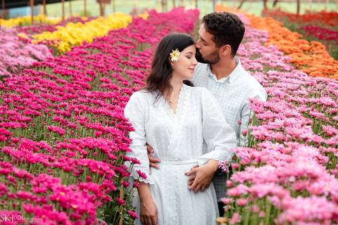 SKJ Fotografia - Pré Wedding - Holambra - SP'