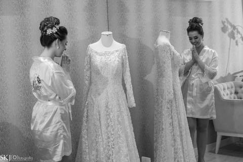 SKJ Fotografia - Wedding - Making of - Espaco Le Charmant'