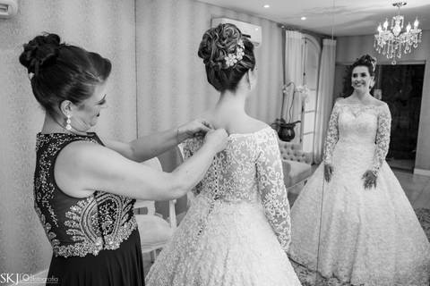 SKJ Fotografia - Wedding - Making of - Espaco Le Charmant'