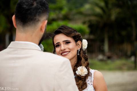 SKJ FOTOGRAFIA - CASAMENTO NA PRAIA DE PERUIBE - SP'