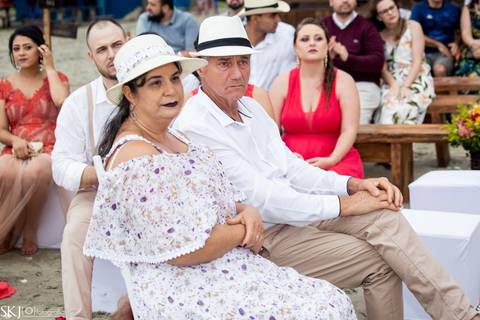 SKJ FOTOGRAFIA - CASAMENTO NA PRAIA DE PERUIBE - SP'
