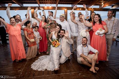 SKJ FOTOGRAFIA - CASAMENTO NA PRAIA DE PERUIBE - SP'