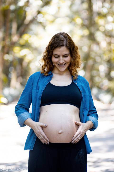 SKJ Fotografia - Sessão de fotos Gestante - parque Burle Marx'