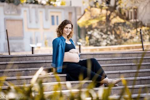 SKJ Fotografia - Sessão de fotos Gestante - parque Burle Marx'