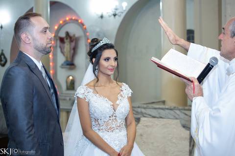 SKJ Fotografia Casamento Igreja Bom Conselho Mooca'