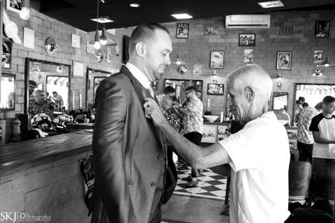 SKJ Fotografia Making of noivo - Brutus Barbearia'