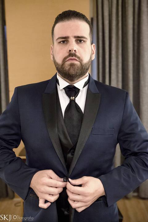 SKJ Fotografia Making of noivo Hotel Tryp Tatuapé'