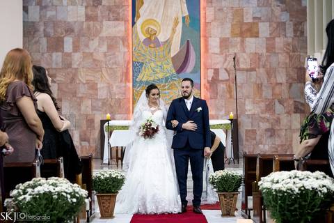 SKJ Fotografia - Casamento - Paróquia São Pedro Apóstolo'