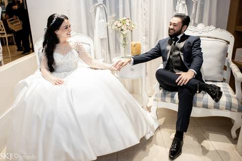 SKJ Fotografia casamento Saint Decor Café'