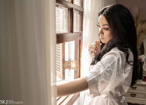 SKJ Fotografia making of noiva Maicon Hair Design'