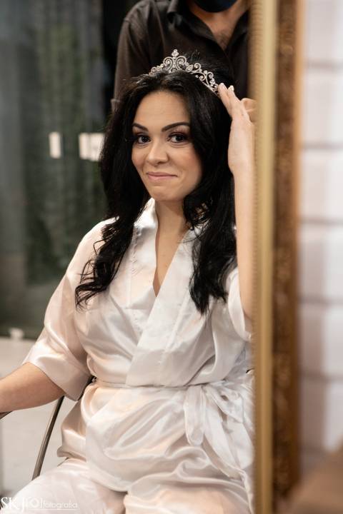 SKJ Fotografia making of noiva Maicon Hair Design'