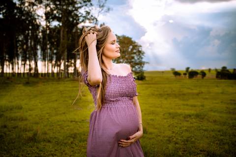 Ensaio fotográfico da gestação ao ar livre, fotógrafa de gestante ar livre, fotógrafa gestante natureza, ensaio de gestante externo, São José do Rio Preto, Ana Rocchi Fotografia'