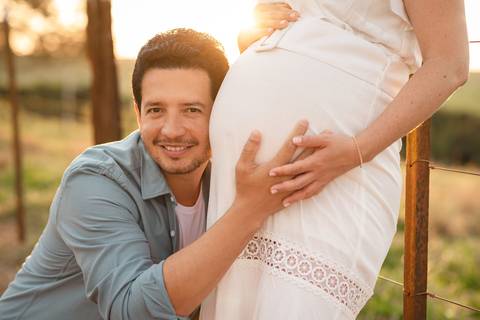 Ensaio fotográfico da gestação ao ar livre, fotógrafa de gestante ar livre, fotógrafa gestante natureza, ensaio de gestante externo, São José do Rio Preto, Ana Rocchi Fotografia'