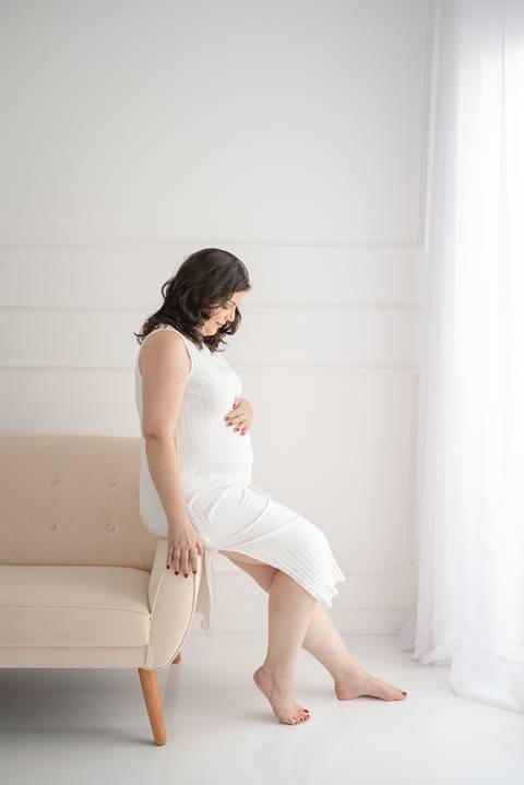 Estúdio de fotografia de gestante, ensaio gestante, ensaio gestante luz natural, fotógrafa gestante, São José do Rio Preto, Ana Rocchi Fotografia'