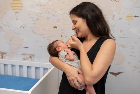 Ensaio newborn natural, ensaio newborn lifestyle, ensaio newborn em casa, ensaio acompanhamento bebês, São José do Rio Preto, Ana Rocchi Fotografia'