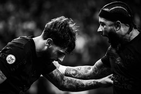 Yuri Alberto e Memphis, a dupla'