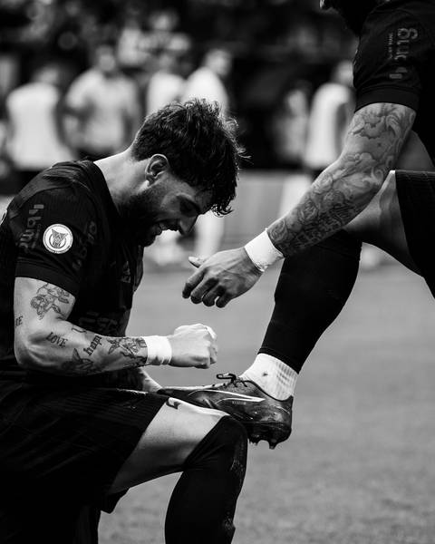 Yuri Alberto e Memphis, a dupla'