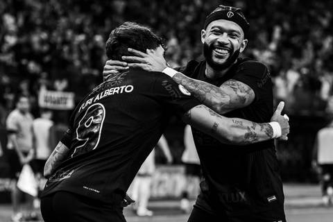 Yuri Alberto e Memphis, a dupla'