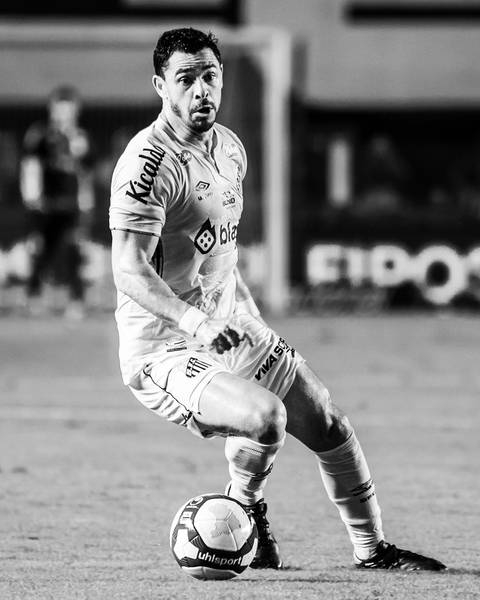 Giuliano pelo Santos FC'