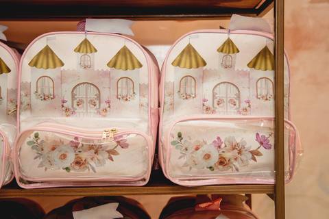 Mochila personalizada realeza '