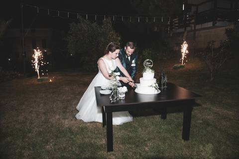 Casamento Fabio & Teresa, em Bouçoais - Valpaços Fotografado por Foto Arte Valpaços Mirandela o Corte do Bolo'