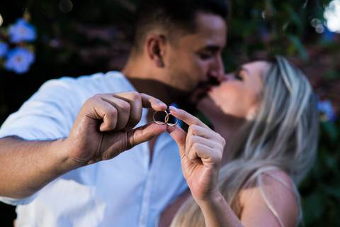 Fotos Ensaio ao ar livre noivos'