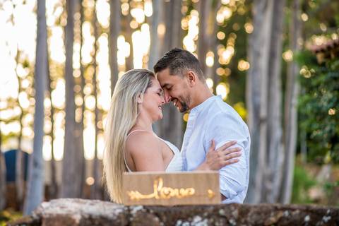 Fotos Ensaio ao ar livre noivos'