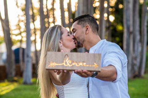 Fotos Ensaio ao ar livre noivos'