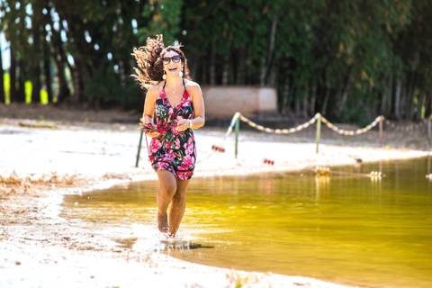 Ensaio feminino ar livre'