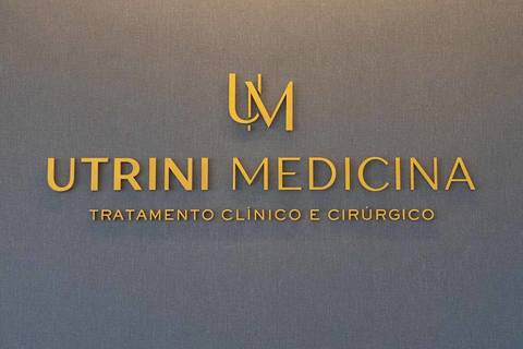 Logotipo e Recepção Utrini Medicina - Fotografia de Branding Médico em Campinas'