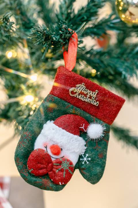 Cenário com árvore e Enfeites de Natal Em Piraquara e Curitiba Paraná'