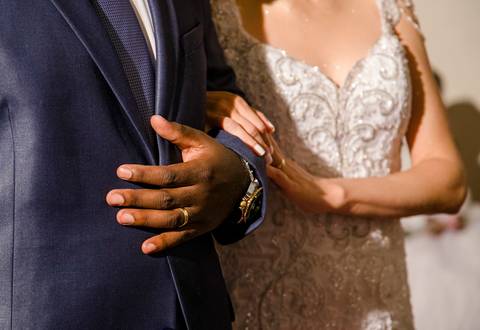 fotografia da cerimônia dos noivos Camila e Roberto na Igreja do Rosário com os noivos Camila e Roberto em Ouro Preto Minas Gerais'