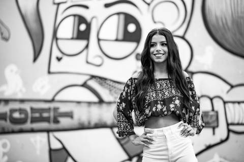 Ana Carolina arrasando em seu ensaio fotográfico/ Subimos a serra para realizar um ensaio fotográfico lindo em nossos ensaios sempre usarmos algumas fotos em PB/ Marcelo Fabiano Fotografia Santos S.P'