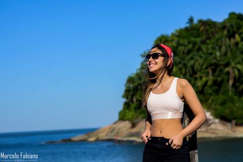 Ensaio Fotográfico da Debutante Ana Luisa - Pelas lentes do Fotografo Marcelo Fabiano - Santos S.P - Ela desceu a serra e realizamos um ensaio maravilhoso '