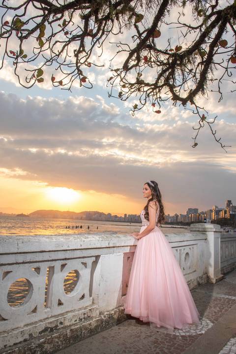 Ensaio fotográfico e Book fotográfico para festas de 15 anos - Marcelo Fabiano Fotografia - Ponta da Praia - Santos S.P'