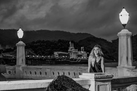 Ensaio Fotográfico da Linda Beatriz na Nova Ponta da Pria em Santos/ Fotos Marcelo Fabiano Fotografia com Make: André Galhego e Cabelo; Geferson Ramos'