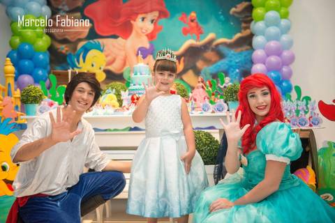 Festa linda da Princesa Laura no Buffet Ilha do tesouro- Foto e Vídeo: Marcelo Fabiano Fotografia Santos S.p'