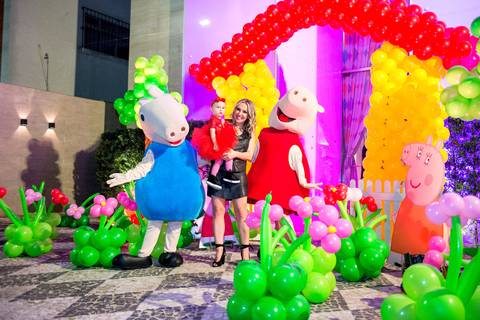 Linda festa da Helena no Buffet Tivoli  - Marcelo Fabiano Fotografia - Santos S.p - Decoração: Estrela Festas Luzania'