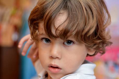 Pense em um menino lindo'