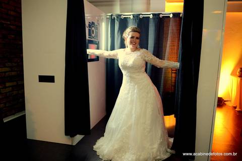 Nossa Cabine de Fotos no casamento da Gabriela e Lauro - Estação Santos - Cabines e Totens Fotográficos em Santos e região - Marcelo Fabiano Fotografia'