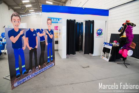 Confraternização NV Comunicação Visual  - Nossa Cabine de fotos'